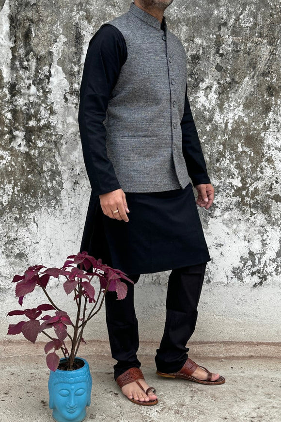 Classic Woolen Tweed Nehru Jacket - A timeless blend of warmth and style for the modern man,Woolen nehru jackets,woolen modi jackets,tweed woolen nehru jackets