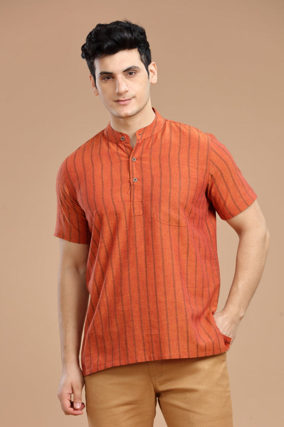 Exquisite Men's Cotton Short Kurta | half Sleeves,DOBBY COTTON SHORT KURTA,kurtas for men,mens kurtas,men kurtas,men short kurtas,short kurtas for men,mens short kurtas,buy kurtas online,buy online kurtas,mens half sleeves short kurtas, Trendy Designs, and Unmatched Comfort - Shop Now