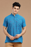 Exquisite Men's Cotton Short Kurta | half Sleeves,DOBBY COTTON SHORT KURTA,kurtas for men,mens kurtas,men kurtas,men short kurtas,short kurtas for men,mens short kurtas,buy kurtas online,buy online kurtas,mens half sleeves short kurtas, Trendy Designs, and Unmatched Comfort - Shop Now