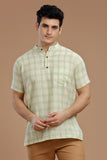 Exquisite Men's Cotton Short Kurta | half Sleeves,DOBBY COTTON SHORT KURTA,kurtas for men,mens kurtas,men kurtas,men short kurtas,short kurtas for men,mens short kurtas,buy kurtas online,buy online kurtas,mens half sleeves short kurtas, Trendy Designs, and Unmatched Comfort - Shop Now