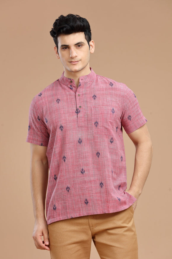 Exquisite Men's Cotton Short Kurta | half Sleeves,DOBBY COTTON SHORT KURTA,kurtas for men,mens kurtas,men kurtas,men short kurtas,short kurtas for men,mens short kurtas,buy kurtas online,buy online kurtas,mens half sleeves short kurtas, Trendy Designs, and Unmatched Comfort - Shop Now