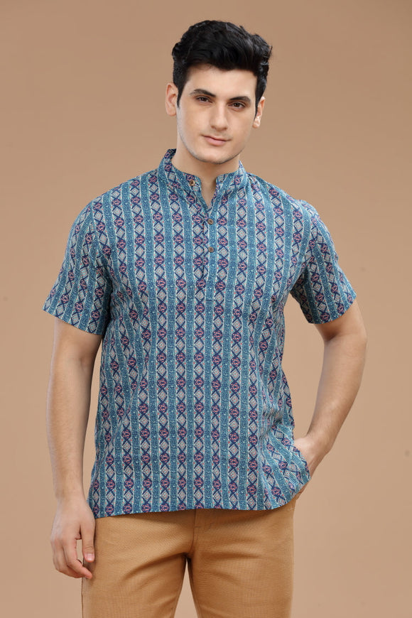 Discover the finest collection of men's cotton short kurtas with half sleeves, combining trendy designs and unmatched comfort. Explore a wide range of traditional and contemporary patterns that showcase the beauty of Indian craftsmanship. Elevate your style with these exquisite kurtas, perfect for any occasion.DOBBY COTTON SHORT KURTA,kurtas for men,mens kurtas,men kurtas,men short kurtas,short kurtas for men,mens short kurtas,buy kurtas online,buy online kurtas,mens half sleeves short kurtas,