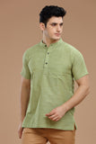 Exquisite Men's Cotton Short Kurta | half Sleeves,DOBBY COTTON SHORT KURTA,kurtas for men,mens kurtas,men kurtas,men short kurtas,short kurtas for men,mens short kurtas,buy kurtas online,buy online kurtas,mens half sleeves short kurtas, Trendy Designs, and Unmatched Comfort - Shop Now