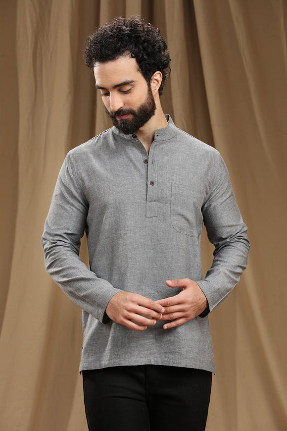 Discover the finest collection of men's cotton plain short kurtas with Full sleeves, combining trendy designs and unmatched comfort. Explore a wide range of traditional and contemporary patterns that showcase the beauty of Indian craftsmanship. Elevate your style with these exquisite kurtas, perfect for any occasion. plain COTTON SHORT KURTA,kurtas for men,mens kurtas,men kurtas,men short kurtas,short kurtas for men,mens short kurtas,buy kurtas online,buy online kurtas,mens Full sleeves short kurtas,