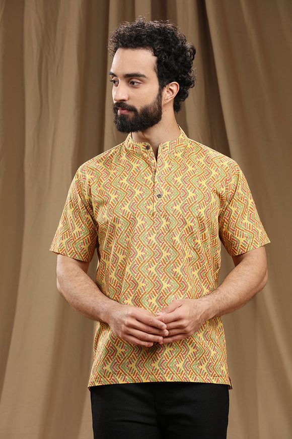 Discover the finest collection of men's cotton short kurtas with half sleeves, combining trendy designs and unmatched comfort. Explore a wide range of traditional and contemporary patterns that showcase the beauty of Indian craftsmanship. Elevate your style with these exquisite kurtas, perfect for any occasion.DOBBY COTTON SHORT KURTA,kurtas for men,mens kurtas,men kurtas,men short kurtas,short kurtas for men,mens short kurtas,buy kurtas online,buy online kurtas,mens half sleeves short kurtas,