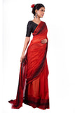 HANDLOOM SAREE WITH RUNNING BLOUSE ( Image Blouse not included)